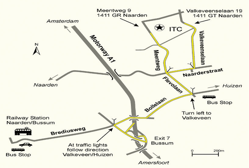 ITC routebeschrijving